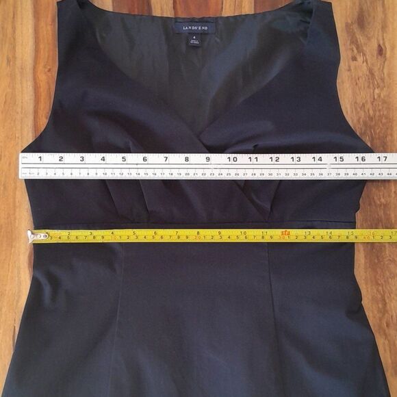 Lands' End Wrap top Cotton Dress - Picture 4 of 16